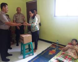 Bantuan Polsek Padamara Untuk Pujianto