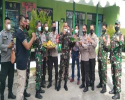 HUT TNI KE 76 POLSEK MANCAK POLRES CIL