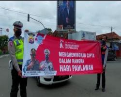 Hari Pahlawan Sat Lantas Polres Lebak 