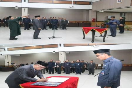 SEKDA LEBAK LANTIK DAN AMBIL SUMPA