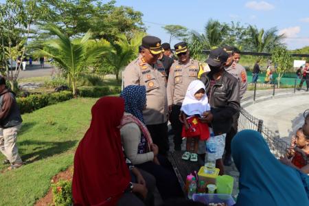 POLRES DEMAK PASTIKAN KEAMANAN PENGUNJ