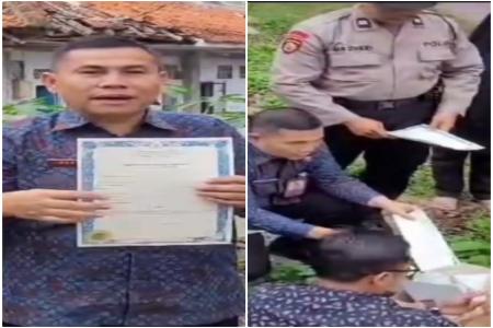 Sebanyak 1128 Blangko ijazah SMP Tahun