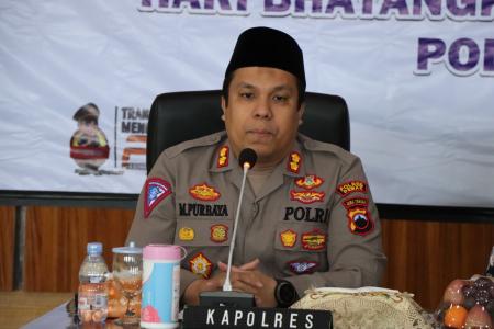 KAPOLRES DEMAK IMBAU WARGA JAGA KAMTIB