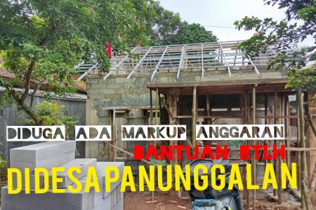 DIDUGA ADA MARKUP ANGGARAN BANTUAN RTL