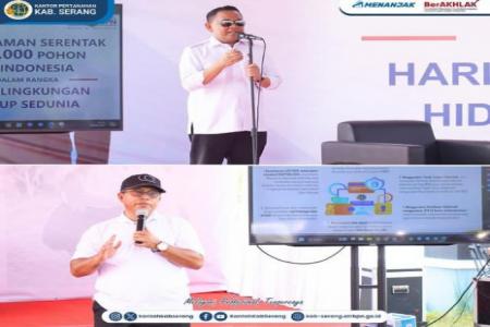 Kantor ATR  BPN Kab Serang Gelar Sosia