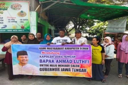 DUKUNGAN PEDAGANG PASAR ONGGORAWE 