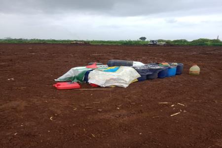 DIKEBUT, PEMBANGUNAN TPA LIMBAH RU