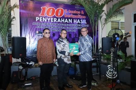 Tuntaskan PTSL 2024 Kakanwil BPN Bante