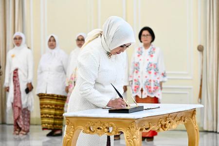 Selvi Gibran Rakabuming Lantik Tri Tito Karnavian sebagai Ketua Harian