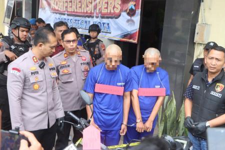 Empat Bandit Curanmor Diringkus Polres