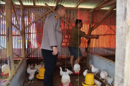 Dukung Ketahanan Pangan Kapolres Sumen