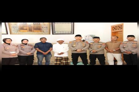 KAPOLRES SUMENEP SILATURAHMI KE KE