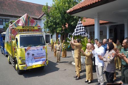 Pemkot Tegal Salurkan 31266 Ton Bantua