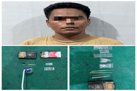 Polsek Kangean Amankan Pengedar Sabu d
