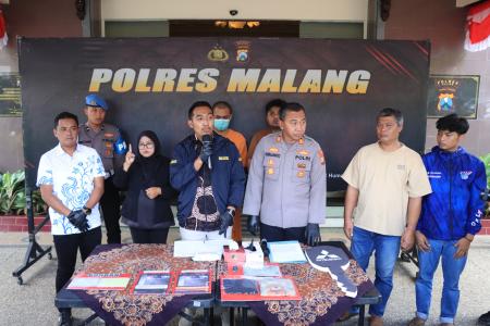 KURANG DARI 24 JAM, POLRES MALANG 