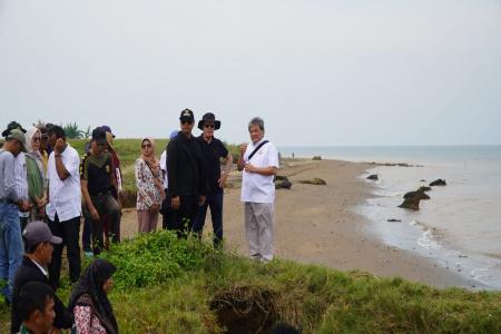 TINJAU PESISIR BALONG, DELEGASI IN