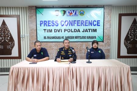 Tim DVI Polda Jatim Berhasil Identifik