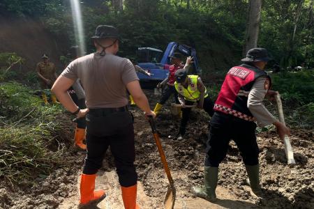 Polres Batu Terjunkan Puluhan Personel