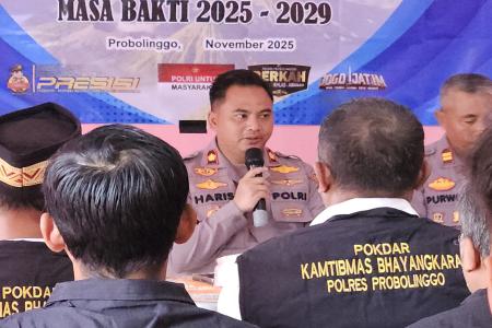 Polres Probolinggo Kukuhkan Pokdar Kam