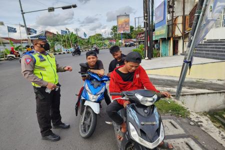  Polres Demak Tindak 73 Pelanggaran pa