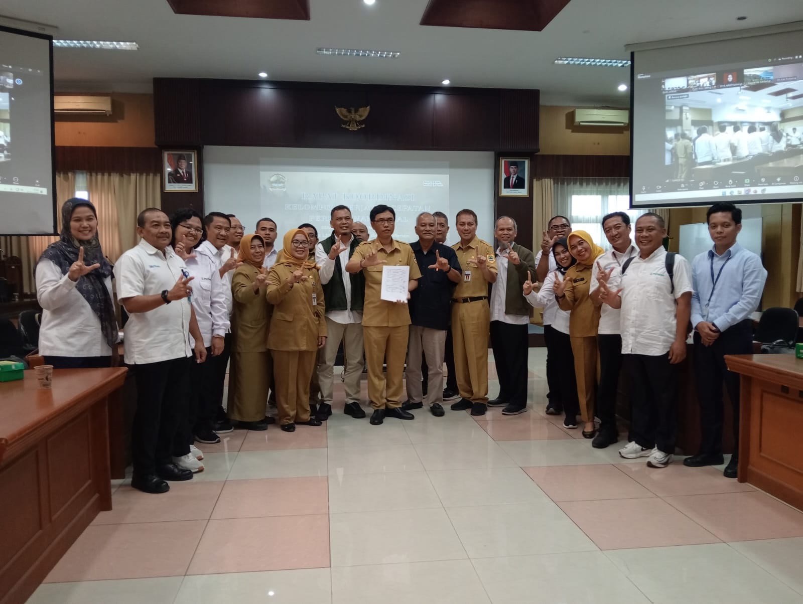 Perhutani KPH Semarang Hadiri Rapat Koordinasi Lintas Sektor Dan FGD Pokja PPS Jawa Tengah