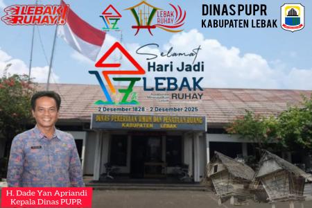 Dinas PUPR Lebak Dorong Penguatan Infr