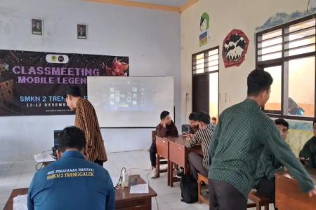 SMKN 2 Trenggalek Gelar Class Meeting 